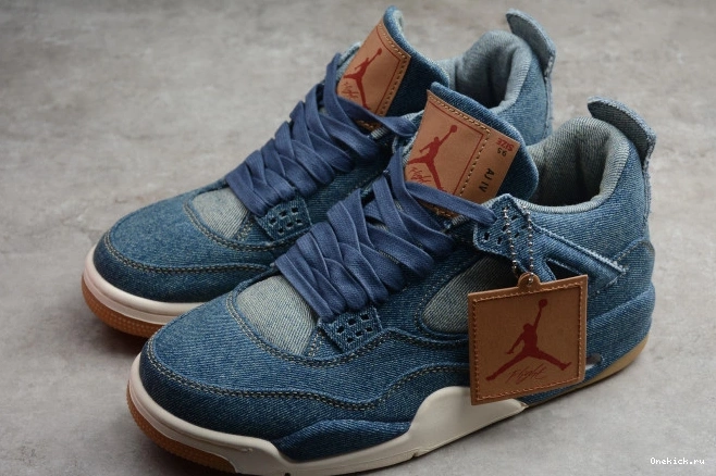 One Kick 4 Nike Denim Levi's Jordan AO2571-401 Air x 0807